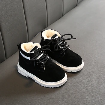 

2020 Toddler Winter Snow Boots for Boys Shoes Warm Baby Snow Boots Shoes Cozy Plush Little Boys Girls Boots Size 21-30 Chosens E