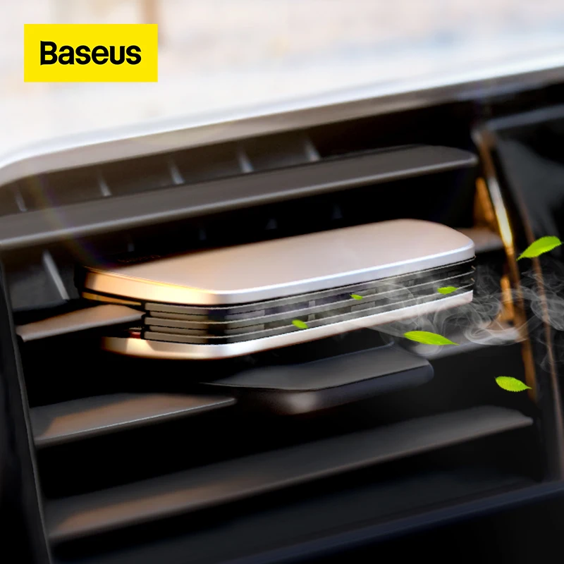 Baseus Car Air Freshener Metal Perfume Auto Fragrance For Air Vent