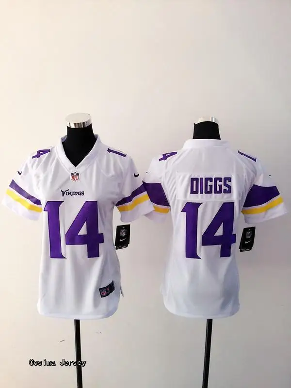 Темно-серый Распродажа, Миннесота s для женщин, плюшевый Bridgewater Stefon Diggs Harrison Smith Adrian Peterson Anthony Barr lady BR-3 Jersey - Цвет: Темно-серый