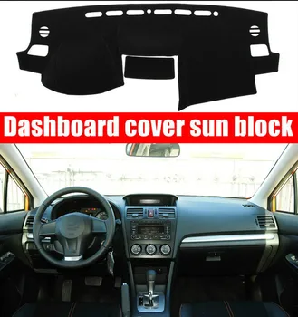 

Car Inner Auto Dashboard Cover Dashmat Pad Carpet Sun Shade Dash Board Cover For subaru Forester 2013 2015 2016 XV 2010-2018