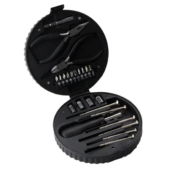 

24pcs Handle Practical Durable Sockets Car Tyre Tool Kit Bits Manual Screwdrivers Pliers Professional Carbon Steel Joint Bar