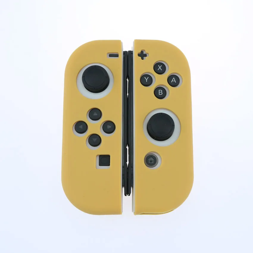 YuXi Мягкий силиконовый чехол для Nintendo Switch защитный чехол для NS Joy Con игровой контроллер аксессуары - Цвет: N-N