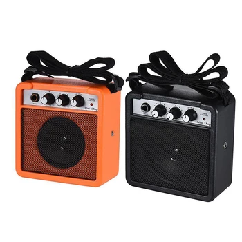 

Mini 5 Watt 9V Battery Powered Amp Amplifier Speaker for Acoustic/ Electric Guitar Ukulele High-Sensitivity