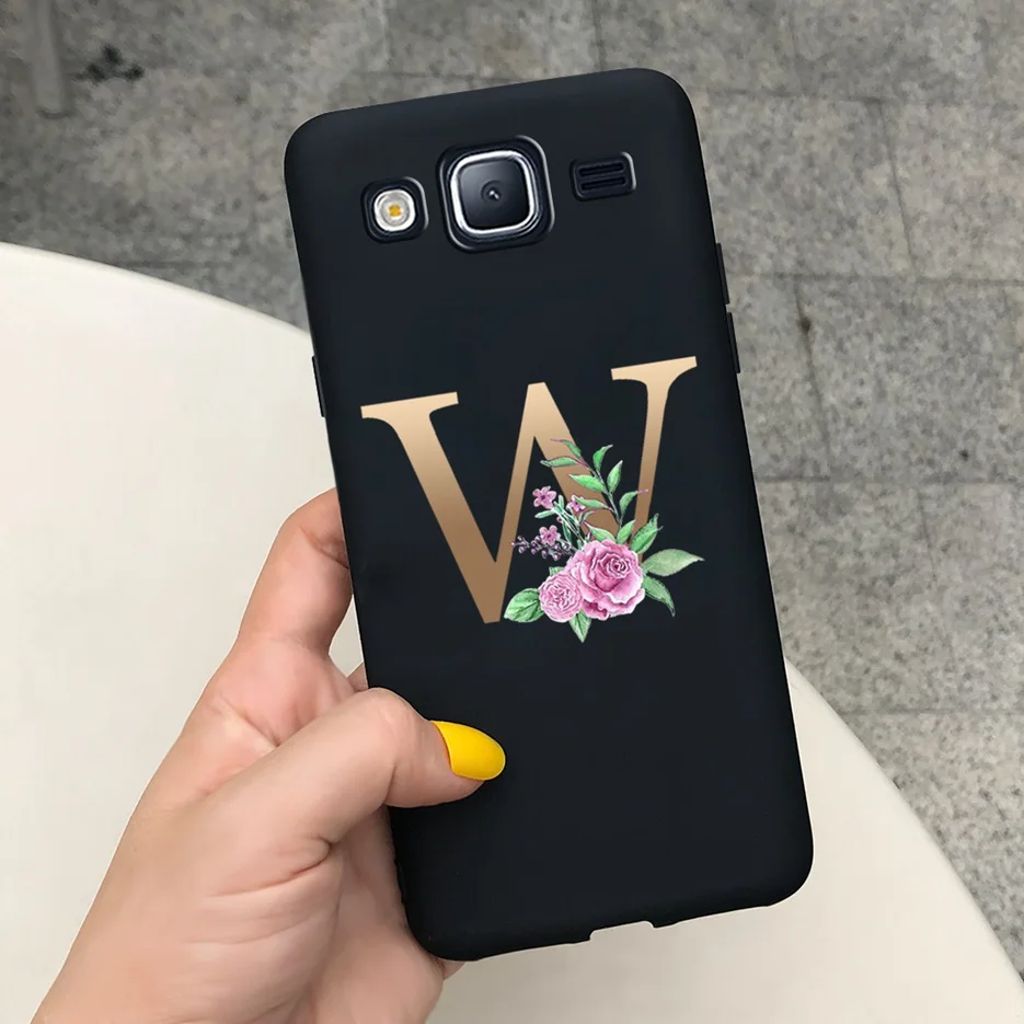Soft TPU Back Cover Phone Case with Letter Design