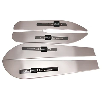 

2016 for Honda 10 generation civic door kick pad stainless steel kick pad cushion interior decoration accessories