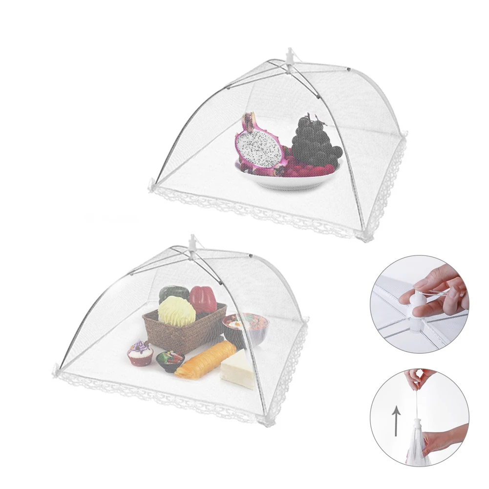 Cloche Alimentaire En Acier Inoxydable Anti-Insectes Couvercle Pour Aliments Couvercle Rond En