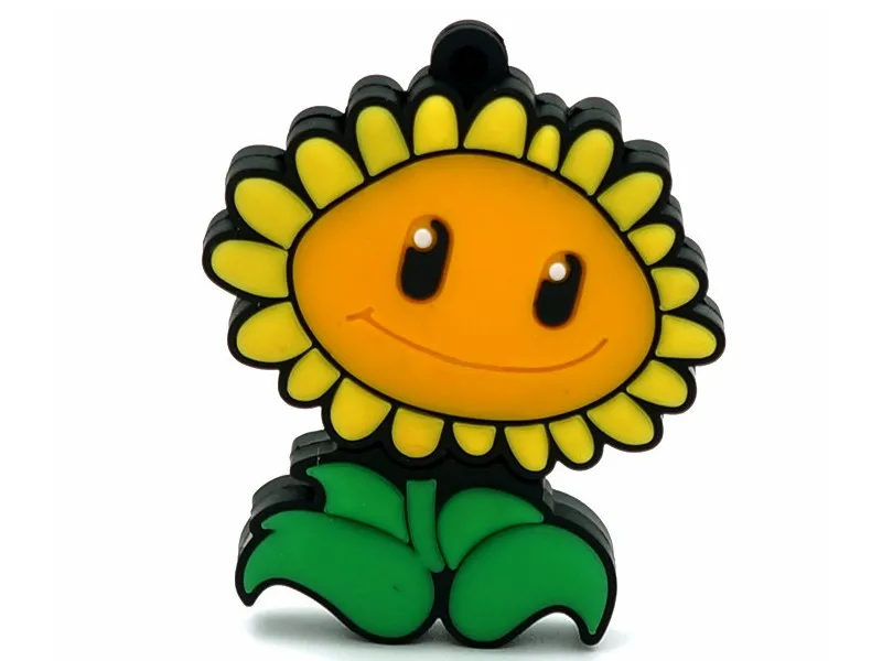 Фото Usb флеш-накопитель, флешка в виде подсолнуха, Usb 2,0, карта памяти, Классическая Милая флешка, высокое качество, 4 ГБ, 8 ГБ, 16 ГБ, 32 ГБ, 64 ГБ, подарок №2