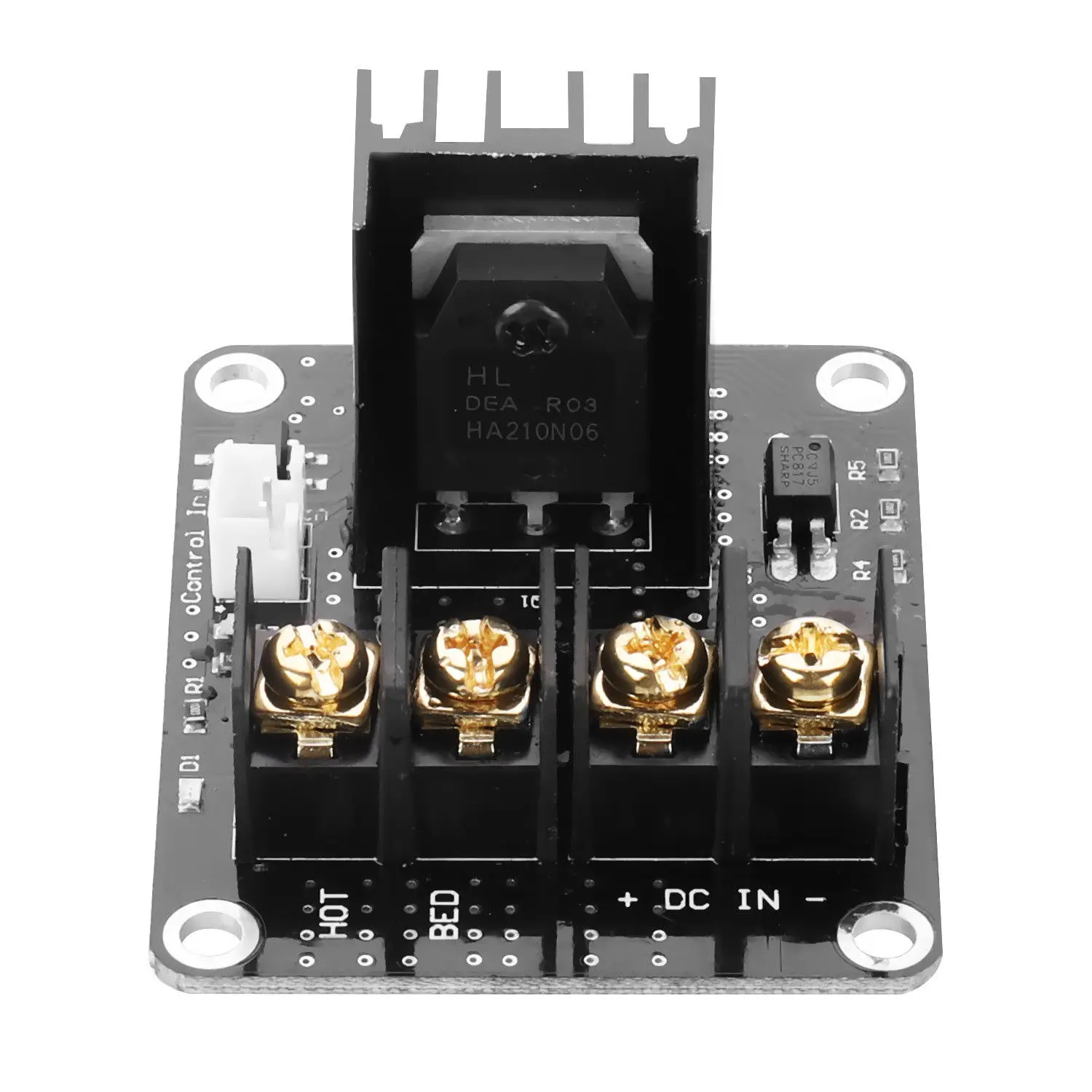 

1pcs MOSFET Board Upgrade RAMPS 1.4 For 3D Printer Heated Bed Power Module