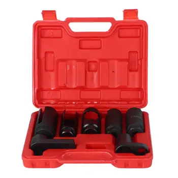 

7pcs Oxygen Sensor Wrench Sleeve Remover Disassembly Tool Set Installer Kit Alloy Steel Oxygen Sensor Wrench Set Tools