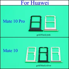 YuXi бренд для Huawei mate 10 mate 10 Pro Двойной/одиночный лоток для sim-карты слот для sim-карты держатель ридер адаптер запасные части