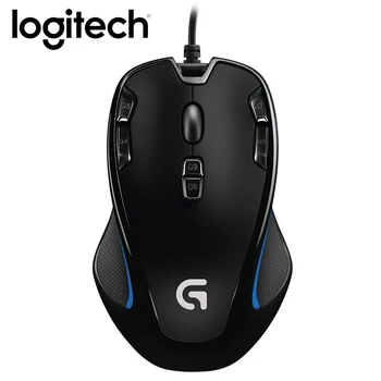 

Logitech G300s Gaming Mouse 2500DPI USB Wired Optical Sensor Both-Handed Mouse With 7 Color Backlit For Gamer Mouse