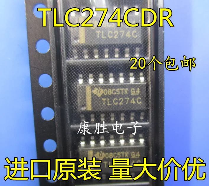 5 предметов в партии, TLC274 TLC274C TLC274CDR SOP14