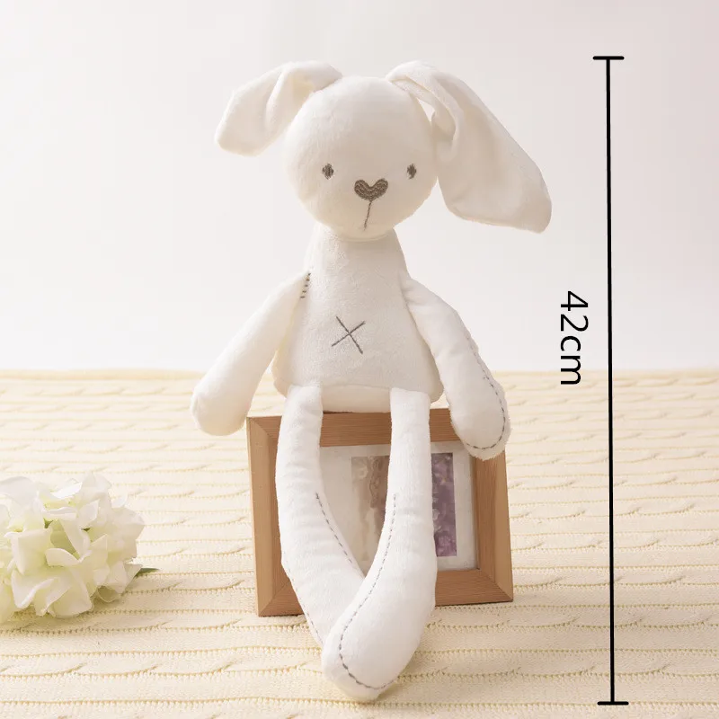INS скандинавский плюшевый кролик для новорожденных милый мягкий музыкальный