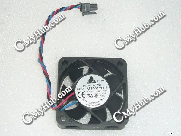 

For DELTA ELECTRONICS AFB0512HHB F00 DC12V 0.20A 5015 5CM 50mm 50x50x15mm 4pin Cooling Fan