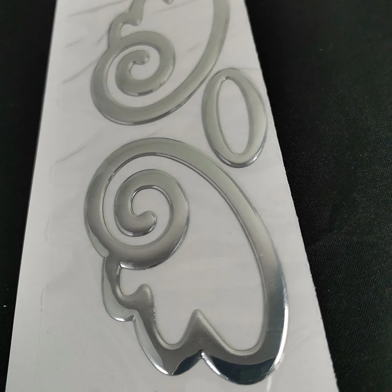 천사 날개 3D 자동차 스티커 부드러운 PVC 크롬 엠블럼 배지 자동 스타일링 장식 데칼 스티커 자동차 로고 - AliExpress