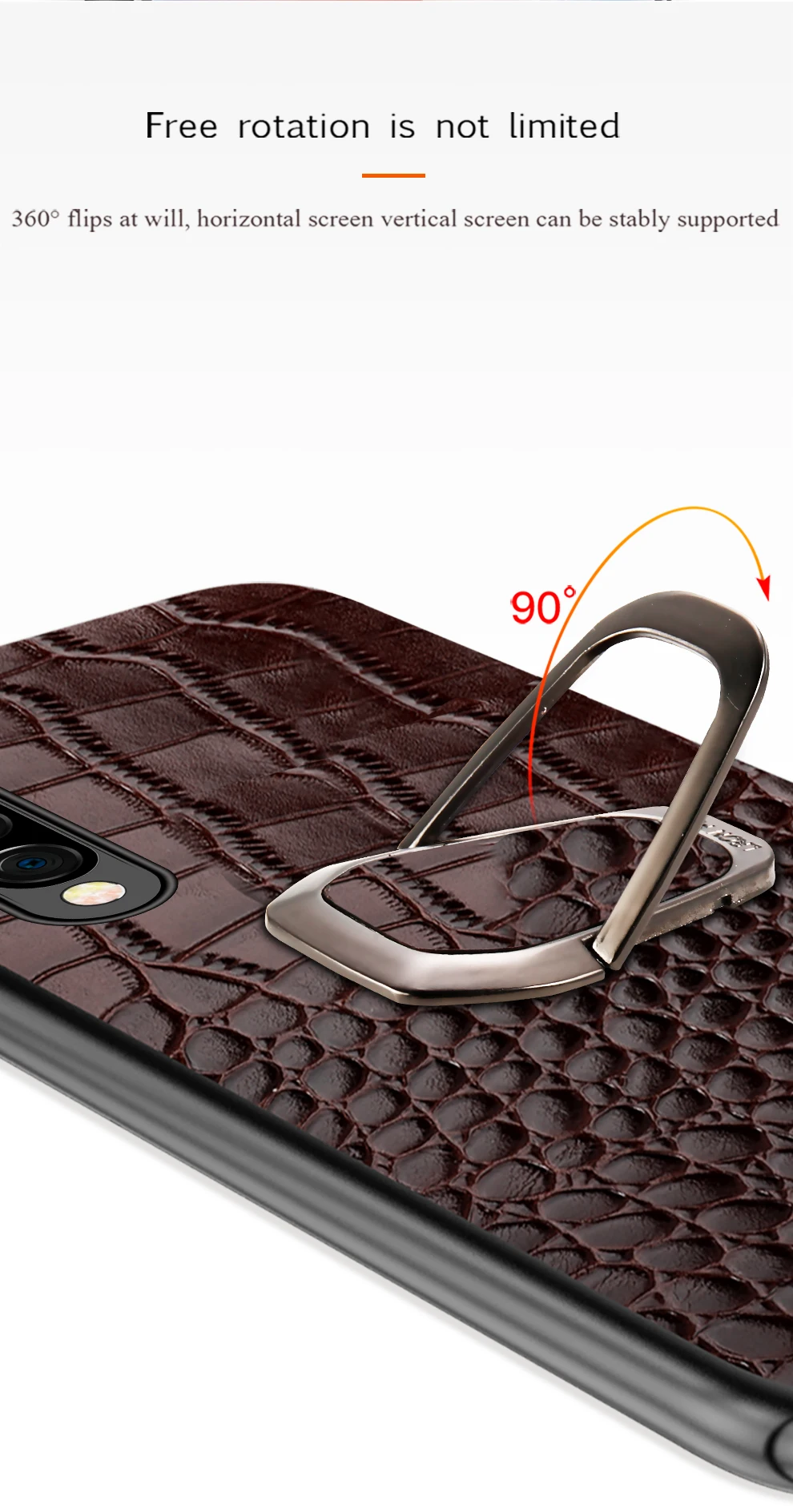 De Luxo Textura de Crocodilo Case Telefone móvel Para For samsung galaxy A50 A70 A40 A20 Note 8 9 10 S8 S9 S10 plus phone caser