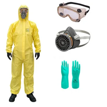 

Protective clothing jumpsuit hazmat suit chemical protection biochemical protection clothing work clothes