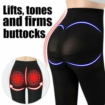 

Hot 2019 Women Anti Varicose Veins Pantyhoses Breathable Compression Tights Waist Slimming Stretchy Raise Hips Seamless Tights