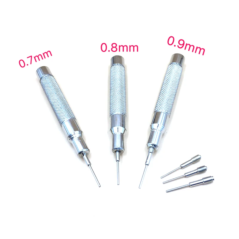 

3PCS 0.7/0.8/0.9mm Watch Repair Tools Watchband Strap Link Pin Remover