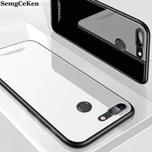 SemgCeKen зеркальное стекло чехол для oppo A83 A59 A73 A3 A37 A5 A3S A7 A5S A7X A9 A9X A1K K3 K1 роскошный жесткий силиконовый чехол-накладка для телефона