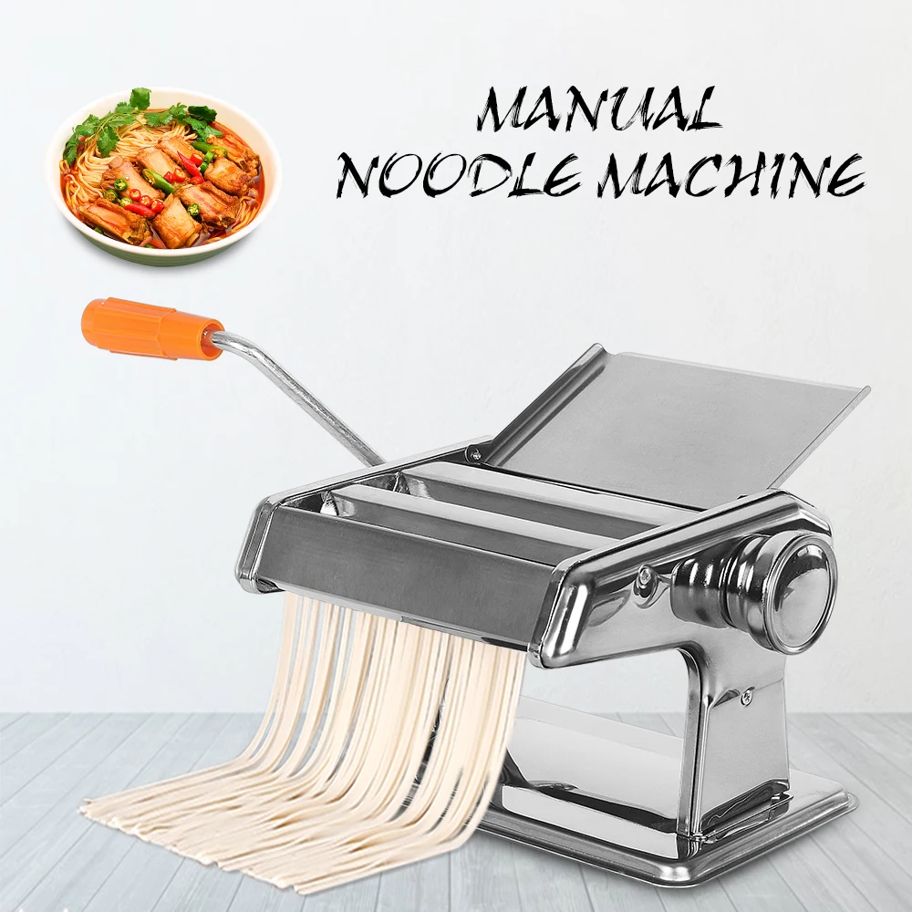 Manual Noodles Maker Pasta Tools 2 or 3 Blades Spaghetti Cutter Dough