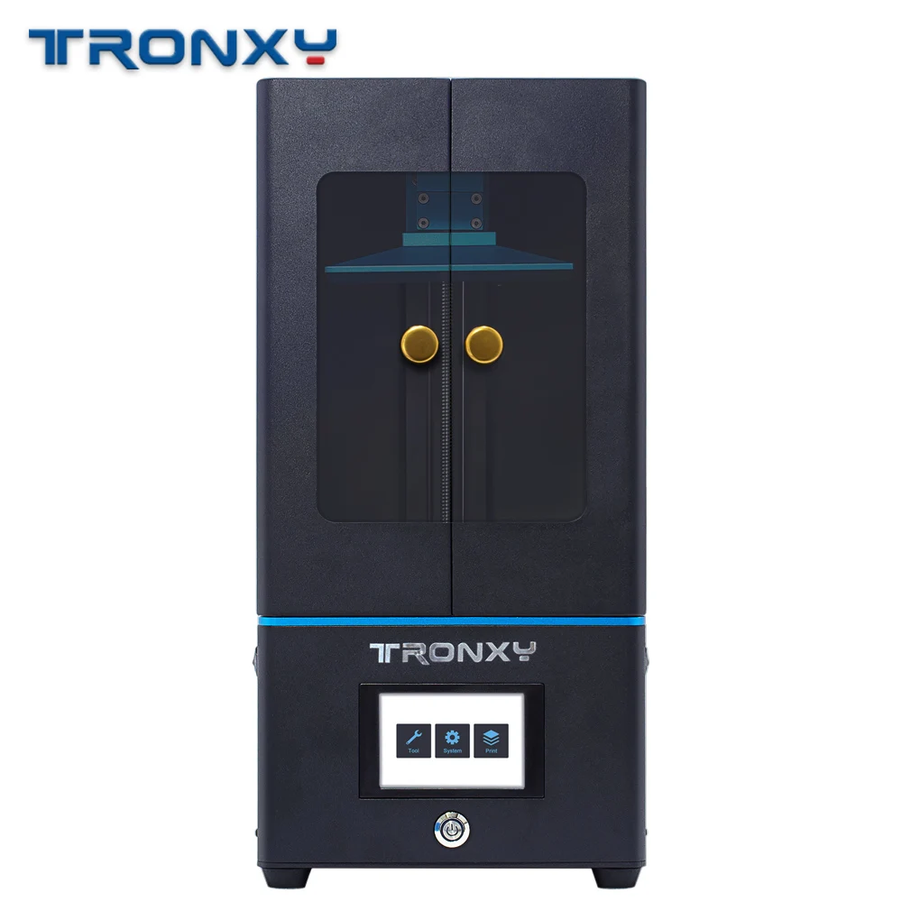 Tronxy Новый ЖК 3d принтер УФ смоляный светильник лечение DLP/lcd Impresora настольное