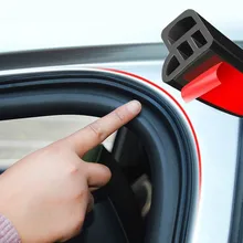 3 м автомобильный Стайлинг двери автомобиля уплотнительная полоса передний задний ветровое стекло уплотнитель для Mazda Audi hyundai Honda Toyota BMW LADA KIA и т. Д