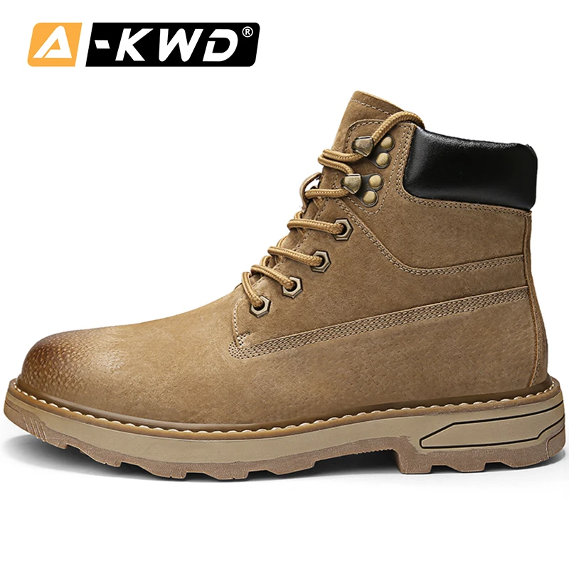 Модные водонепроницаемые ботинки; Мужская Рабочая обувь с высоким берцем; зимние кроссовки; повседневная спортивная обувь для мужчин; Heren Schoenen; мужские ботинки; мужская обувь