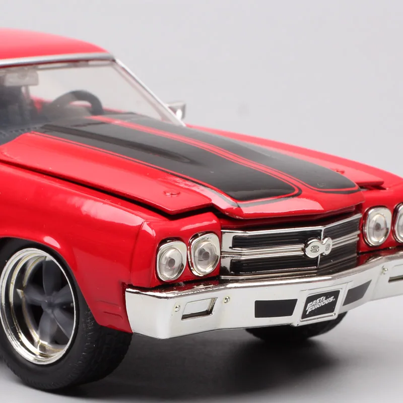 Jada 1/24 масштаб винтажный chevy 1970 Chevrolet Chevelle SS Универсалы Diecasts& игрушечный транспорт модели спортивных автомобилей подарок детям