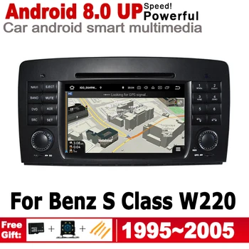

HD Stereo Android Car DVD GPS Navi Map For Mercedes Benz S Class W220 1995~2005 NTG multimedia player Bluetooth radio System