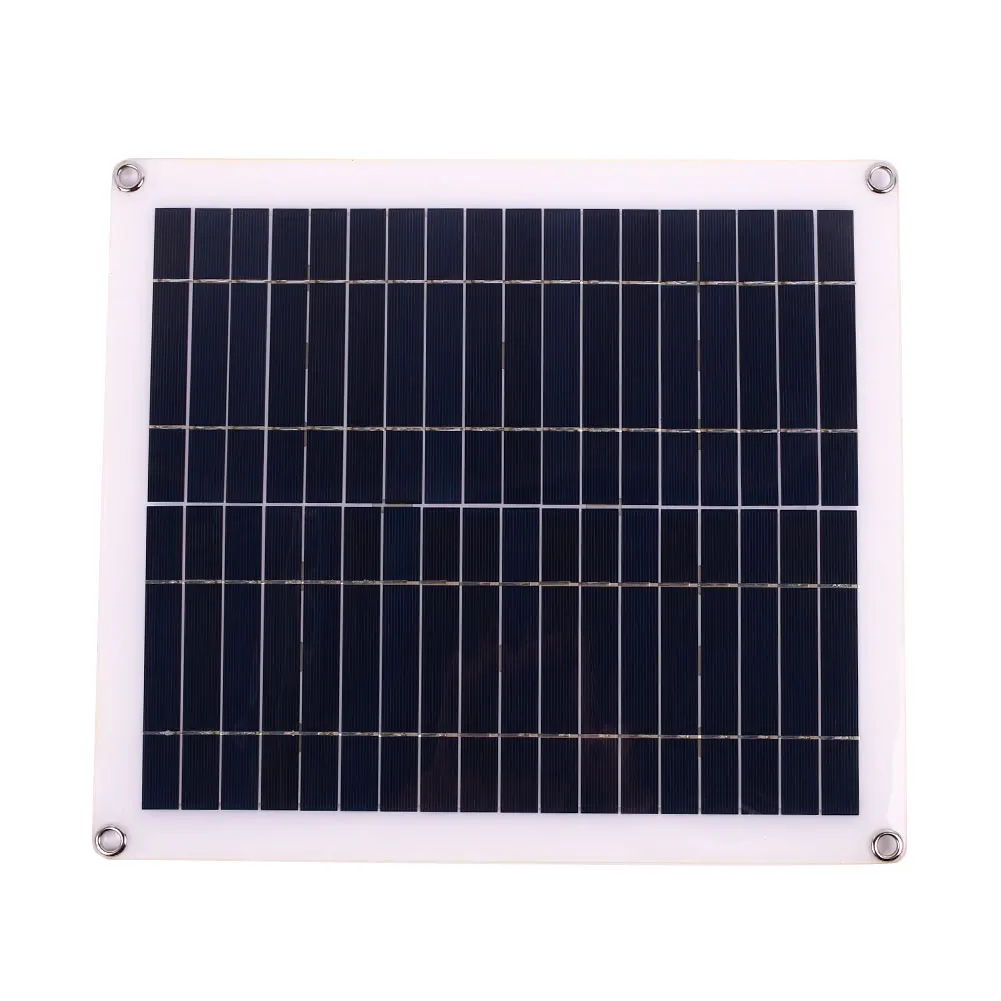 20 Вт солнечная панель система ШИМ Аллигатор клип путешествия DIY Многофункциональные инверторы зарядка DC линия Солнечная Панель зарядное устройство