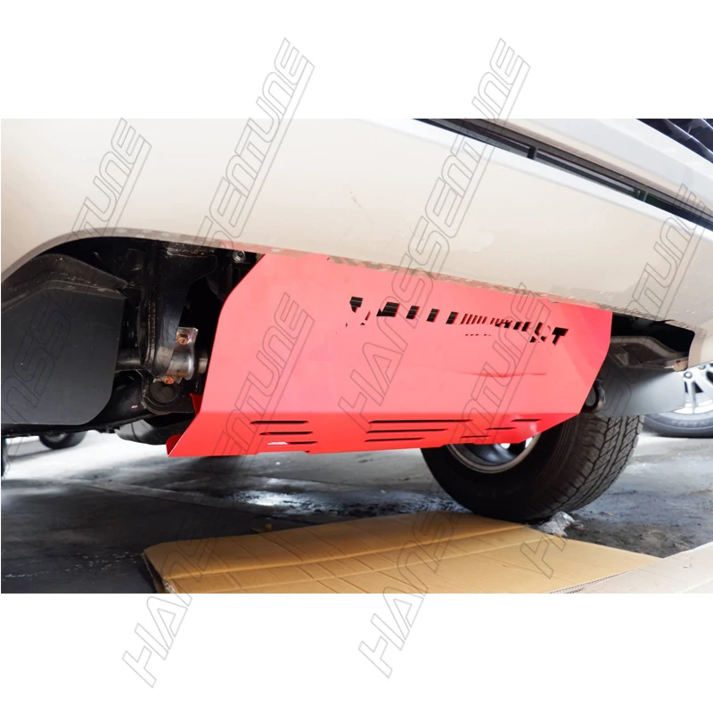 HANSSENTUNE 4wd красный bash противоскользящая пластина для защиты двигателя костюм PAJERO