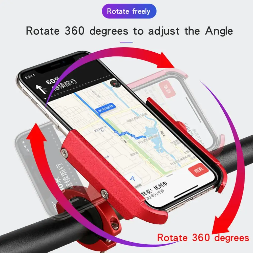 Велосипед и Мотоцикл держатель для смартфона крепление usb зарядка с 2000mah банк питания#5P20