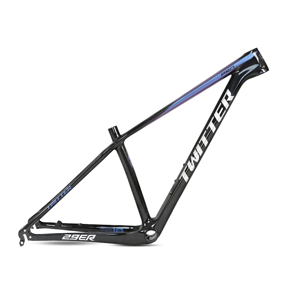 Twitter 29 Inci Mountain Bike Frame Karbon Sepeda Bingkai Tapered Head Tube  MTB Sepeda Bingkai|Frame sepeda| - AliExpress