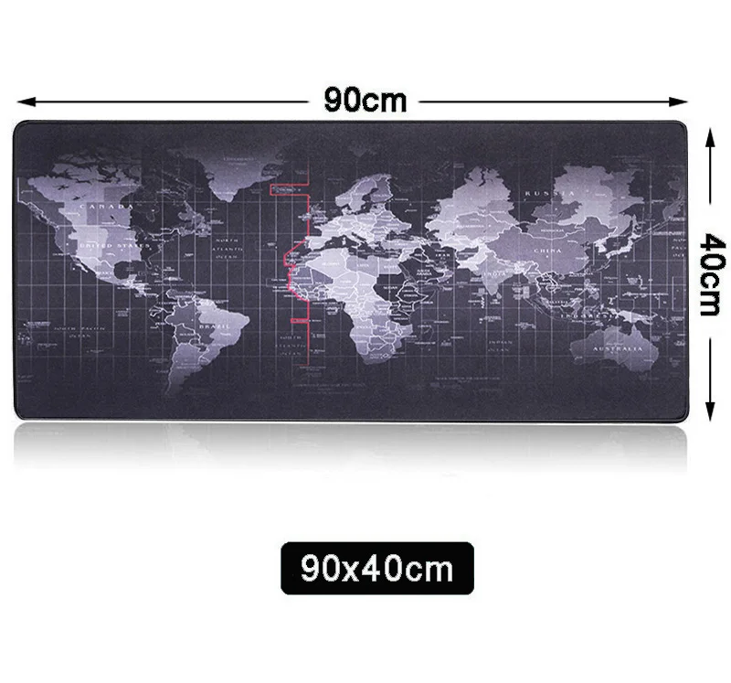 900 x 400 x2 mm Игровой коврик для мыши большой коврик для мыши геймер большой коврик для мыши компьютерный коврик для мыши резиновая поверхность карта мира Mause коврик для клавиатуры Настольный коврик для игры - Цвет: 900 x 400 x2 mm