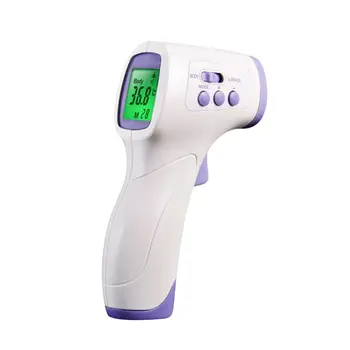 

Forehead Non Contact Baby Infrared Thermometer LCD Body Fever Digital IR Measuring Tool Gun for Adult Baby