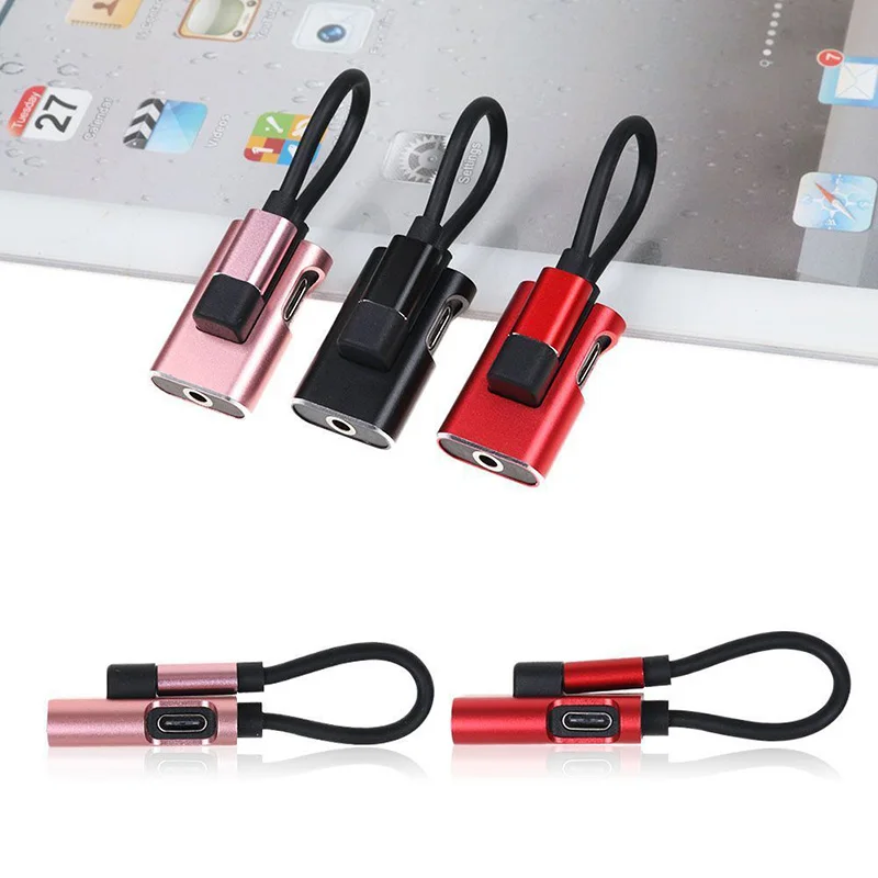 

USB Type-C To 3.5mm Jack Audio Headphone Adapter Earphone Audio Converter OUJ99