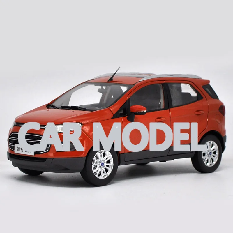 1:18 Масштаб сплава игрушечных транспортных средств Fute YIBO ECOSPORT модель автомобиля SUV детских игрушечных автомобилей авторизованный игрушки для детей