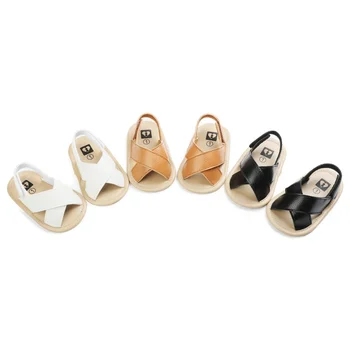 

0-18M Summer Baby Boys Breathable Anti-Slip Shoes Tassel Design Shoes Toddler Soft Soled First Walkers
