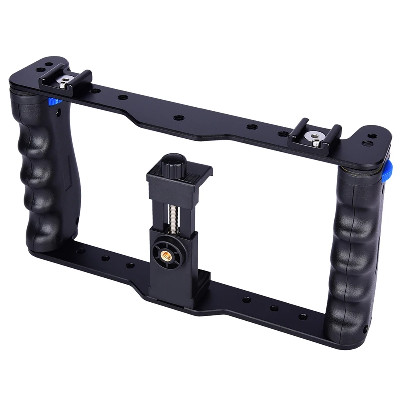 FFYY-Yelangu смартфон видео Риг кино Vlogging Rig клетка стабилизатор для мобильного телефона samsung huawei Iphone Xs Max Xr X 8 7