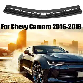 

Black Car Front Grille Car Headstock Decor Auto Racing Grille Car Styling Accessories For Chevy Camaro 2016-2018 Car Decoration