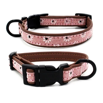 

Pet Cat Collar Products Dog Necklace for Small Puppy Adjustable Buckle Leash Neck Strap Dog Collars Pet Accessories 2 2