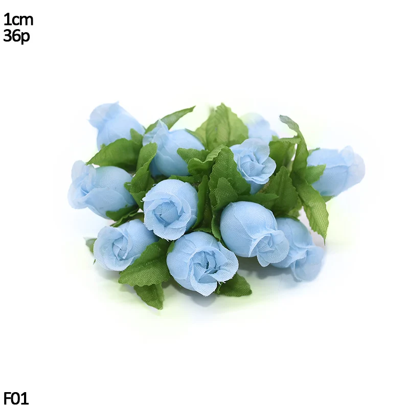 Смешанный стиль синий искусственный цветок тычинки вишня ягоды букет свадебное Рождественское украшение DIY ВЕНОК ремесло подарочные принадлежности - Цвет: F01