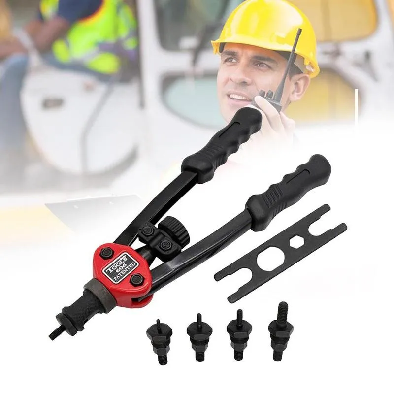 BT-606 Manual Riveter Nut Tool M3-M10 Hand Blind Riveter Gun Rivet Nut Pull Cap Auto Set Rivet head