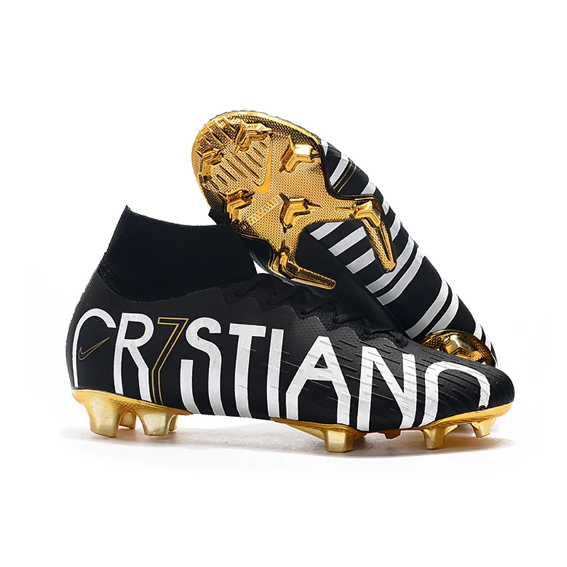 NIKE Mercurial Superfly VI Flyknit 360 Elite CR7 SE FG 35-45 футбольные бутсы Мужская футбольная обувь LVL UP