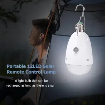 

Solar Lights Remote Control Portable Outdoor Flashlight Lighting Chandelier