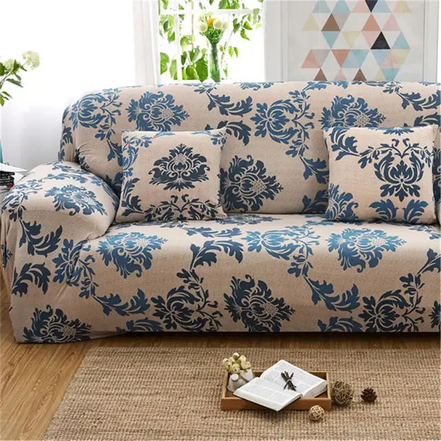 Sofa Cover Antiskid Spandex Stretch Elastic Whole With Sofa Cover Antiskid Spandex Stretch