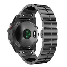 26 мм Quick Fit металлический ремешок для Garmin fenix 6X Pro 5X plus часы из нержавеющей стали ремешок для fenix 3 HR сменный ремешок для часов