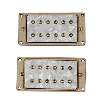 

6-string Humbucker Guitar Single Coil Pickup with Hexagon Nut for SG ST Guitar