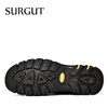 SURGUT Winter Military Tactical Boots For Men Leather Outdoors Round Toe Sneakers Men Combat Desert Casual Shoes Plus Size 38-46 ► Photo 3/6